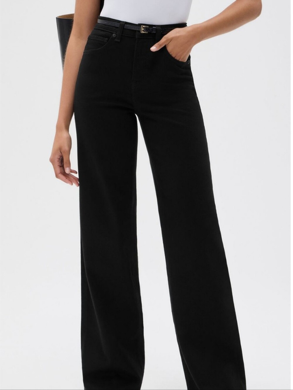 Fabletics High Rise Wide Leg Jean NWT NEW 25 R